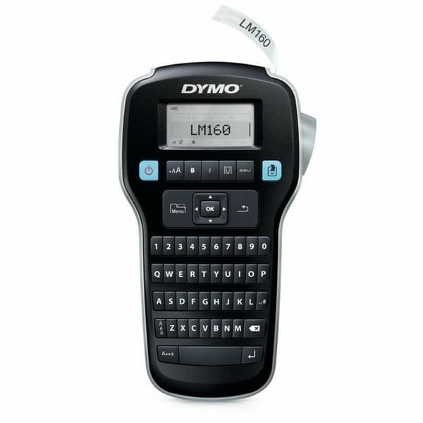 Multifunktionsskrivare Dymo LabelManager™ 160 QWERTY Svart Svart, Silver