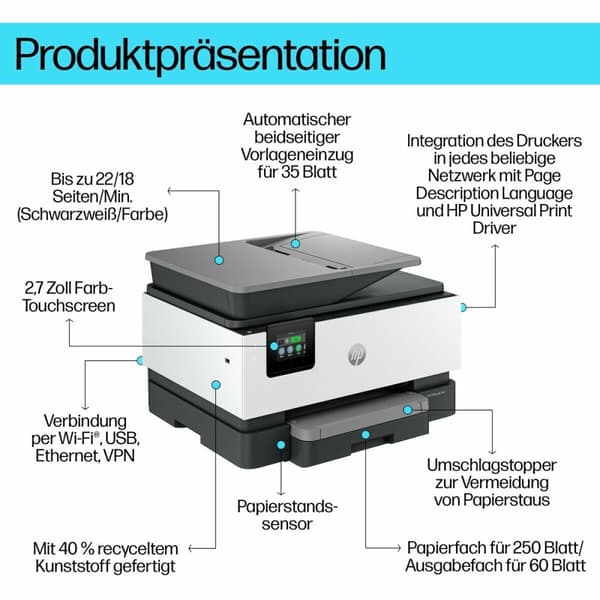 Multifunktionsprinter HP 4V2N0B