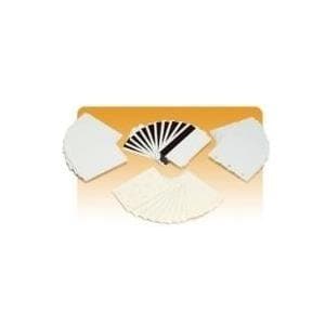 Zebra - PVC-kort - 30 mil vitt - CR-80-kort (85,6 x 54 mm) 500 kort - för Zebra P110m (104523-170)