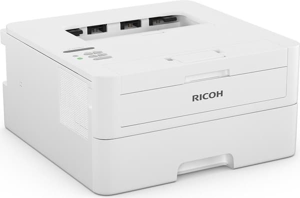 Ricoh SP 230DNw - tulostin - mustavalkoinen - laser - A4 - 1200 x 1200 dpi - jopa 30 sivua/min. - Kapasiteetti: 250 arkkia - USB 2.0, LAN, Wi-Fi(n) (4 Valkoinen