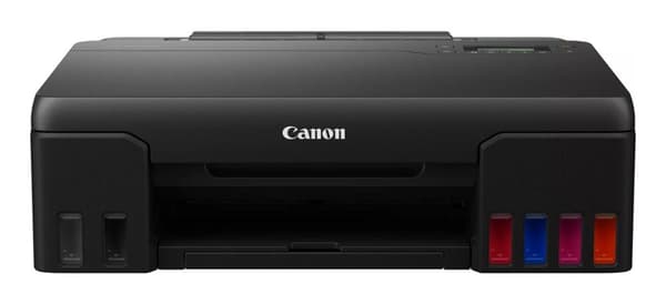 Canon PIXMA G550 - Tulostin - väri - mustesuihku - uudelleentäytettävä - A4/Legal - jopa 3,9 ipm (mono) / jopa 3,9 ipm (väri) - Kapasiteetti: 100 arkk