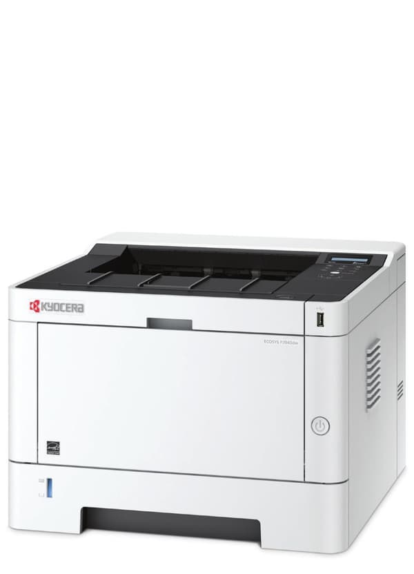 Kyocera ECOSYS P2040dw - printer - monokrom - duplex - laser - A4/Legal - 1200 dpi - op til 40 sider/min. - Kapacitet: 350 ark - USB 2.0, Gigabit LAN, Sort, Hvid