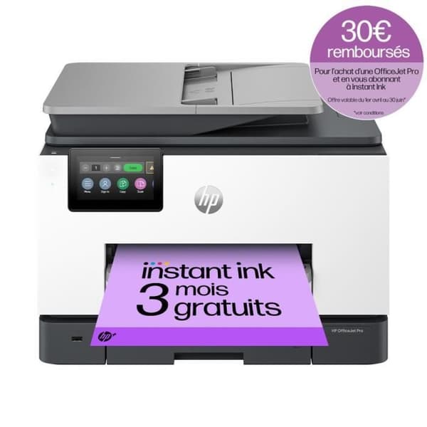 HP OfficeJet Pro 9135e allt-i-ett färgduplexskrivare, 3 månaders Instant Ink ingår med HP+