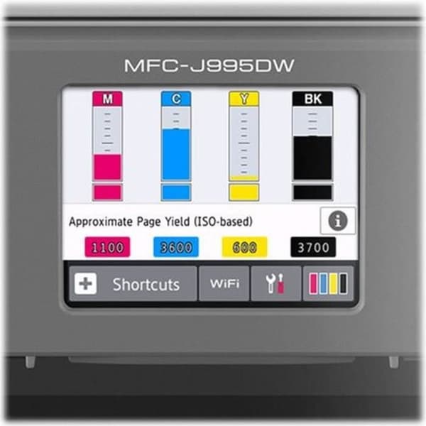 Flerfunktionsskrivare - BROTHER - MFC-J5955DW - Bläckstråleskrivare - A3 - Färg - Wi-Fi - MFCJ5955DWRE1