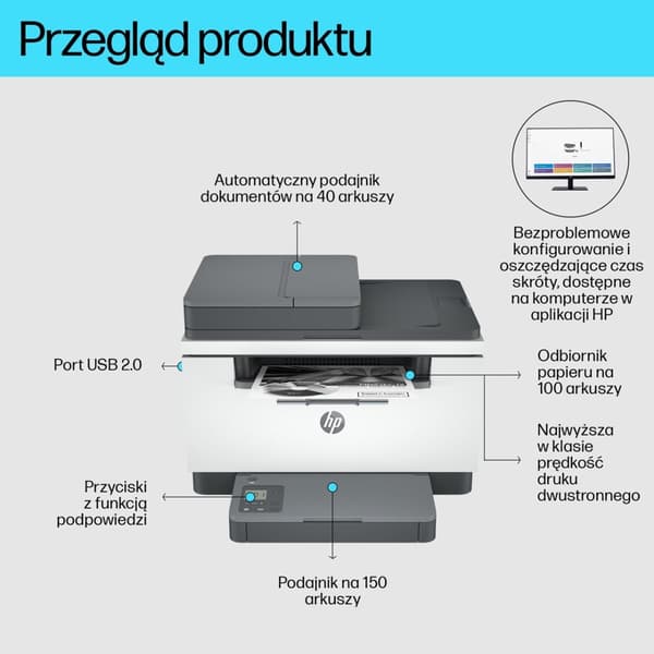HP LaserJet MFP M234sdn-skrivare