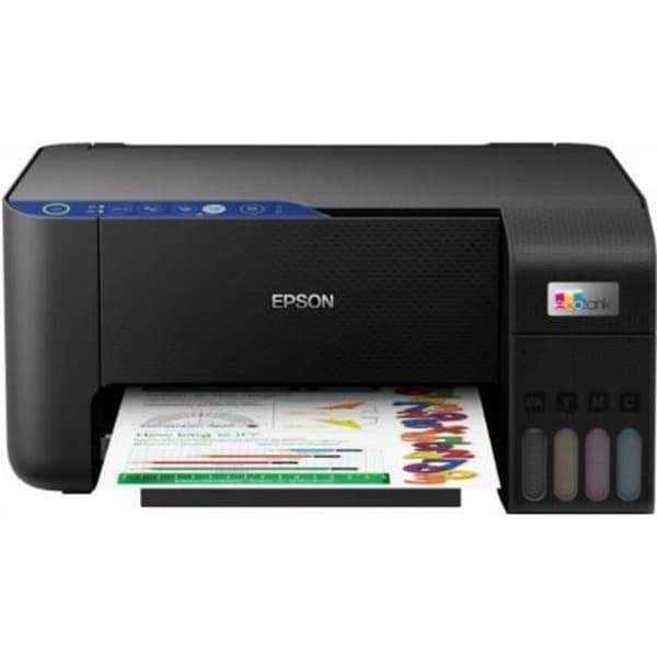 Multifunktionsskrivare - Epson - Ecotank ET-2811 - Bläckstråleskrivare - Trådlös - Svart