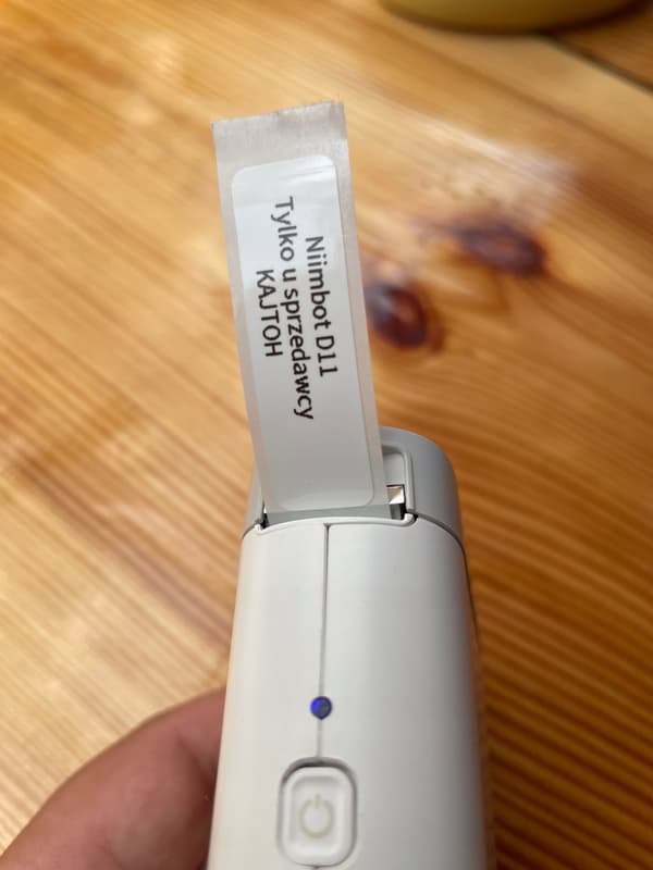 NIIMBOT trådlös termisk etikettskrivare