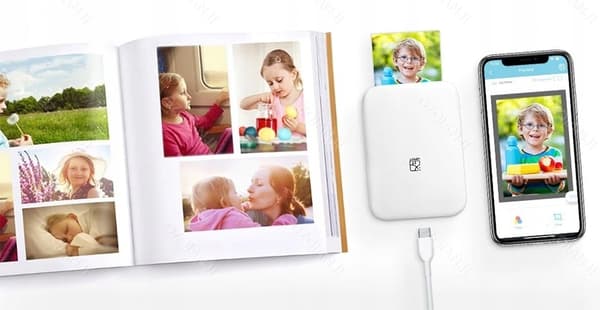 ZINKFOTOPAPIR til MOBIL FOTOLASERPRINTER 20 stk. 2x3