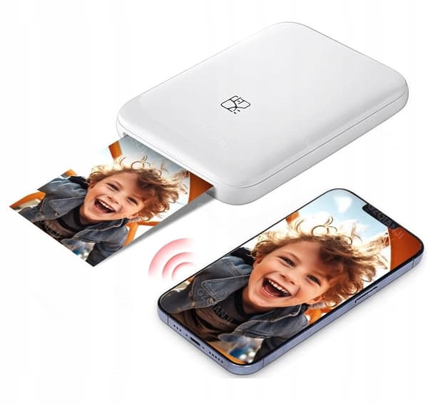 BÄRBAR FÄRGLASERSKRIVARE MOBIL FOTOSKRIVARE KIT BT-PAPPER