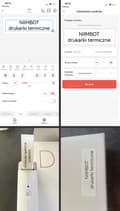 Miniatyrbillede 5 af 11: NIIMBOT D110 Termisk Printer +1 Rulle Etiketklistermærker EAN PL v.2 GRØN