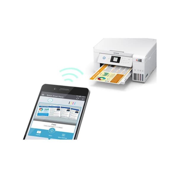 Multifunktionsskrivare - Epson - Ecotank ET-2856 - Bläckstråle - Dubbel sida utskrift - Wi-Fi