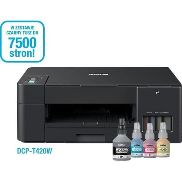 Multifunktionsskrivare - Brother - DCP-T420W - Bläckstråleskrivare - Trådlös - A4