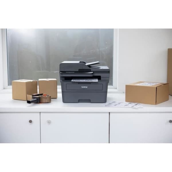 3-i-1 monokrom laser multifunktionsskrivare - BROTHER - DCP-L2660DW - Ethernet och Wifi