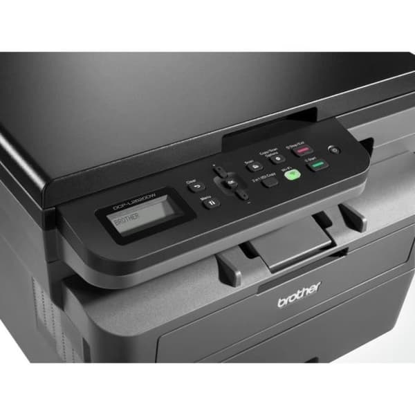 Brother multifunktions 3-i-1 monokrom laser multifunktionsskrivare med dubbelsidig utskrift, WiFi, tonerpaket 700 sidor,