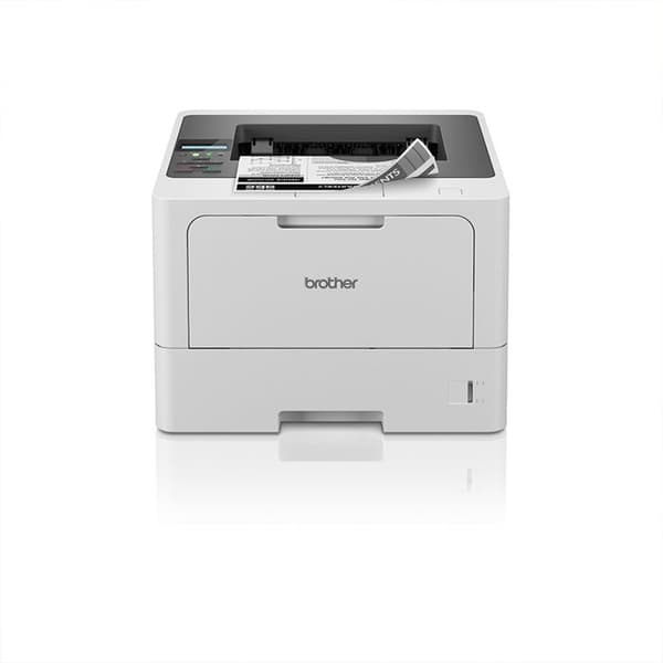 Monokrom skrivare - BROTHER - HLL5210DW - Nätverk/Wifi - 48 sid/min - Duplex Svart, Vit
