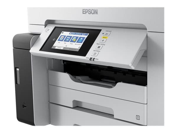 Epson Ecotank Pro Et-m16680 bläckstråle multifunktionsskrivare - Svart - A3 - 25 sidor per minut - Trådlös