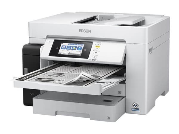 Epson Ecotank Pro Et-m16680 bläckstråle multifunktionsskrivare - Svart - A3 - 25 sidor per minut - Trådlös