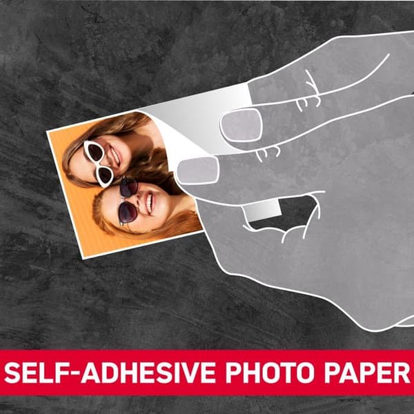 AGFA PHOTO Mini P.2 - Bärbar Zink-skrivare för omedelbara foton utan bläck - för smartphones, surfplattor - snabbt och enkelt