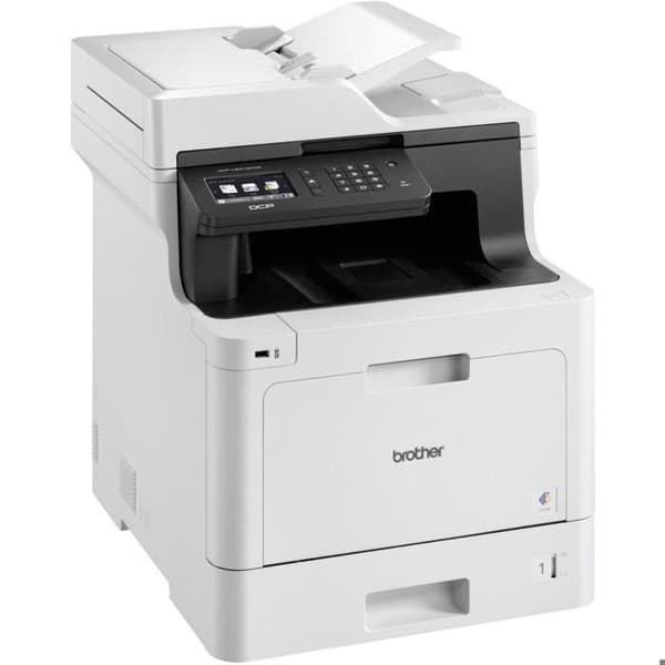 Brother DCP-L8410CDW multifunktionsskrivare - Färglaser - A4/Legal - 31 sid/min - 300 ark Svart, Vit