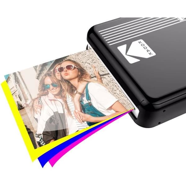 Mini Bluetooth-skrivare - Kodak - Retro Svart - Bläckstråleskrivare - Trådlös - A4
