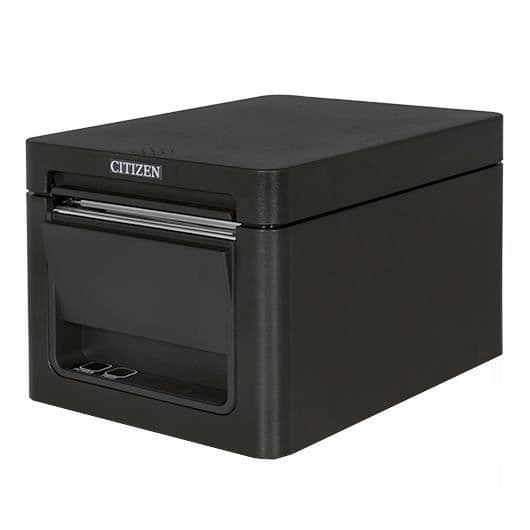 Citizen CT-E351, POS-skrivare, 250 mm-sek, 203 x 203 DPI, 58, 80, trådbunden, seriell, USB Svart