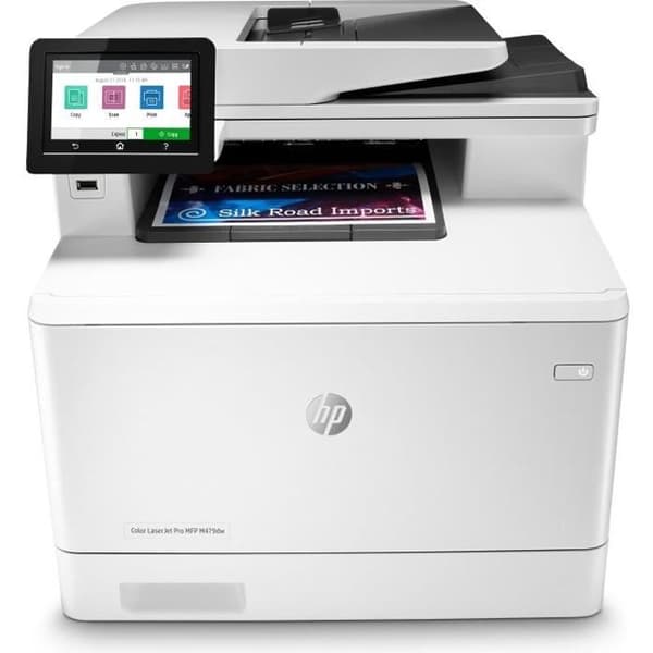 HP LaserJet Pro M479dw multifunktionslaserskrivare - färg - kopiator/skrivare/skanner Grå, Vit