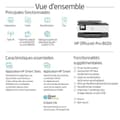 Miniatyrbild 2 av 4: HP OfficeJet Pro 8024 allt-i-ett-skrivare - färgbläckstråle - Instant bläck ingår kvalificerad