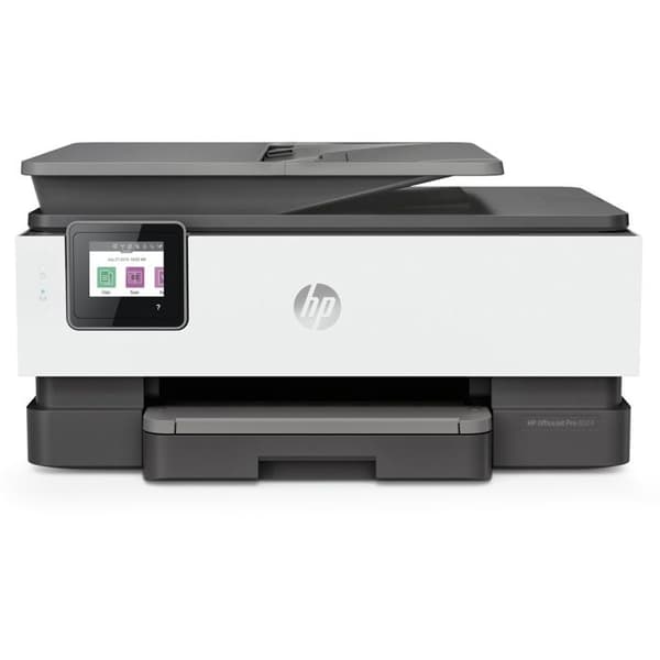HP OfficeJet Pro 8024 allt-i-ett-skrivare - färgbläckstråle - Instant bläck ingår kvalificerad Grå