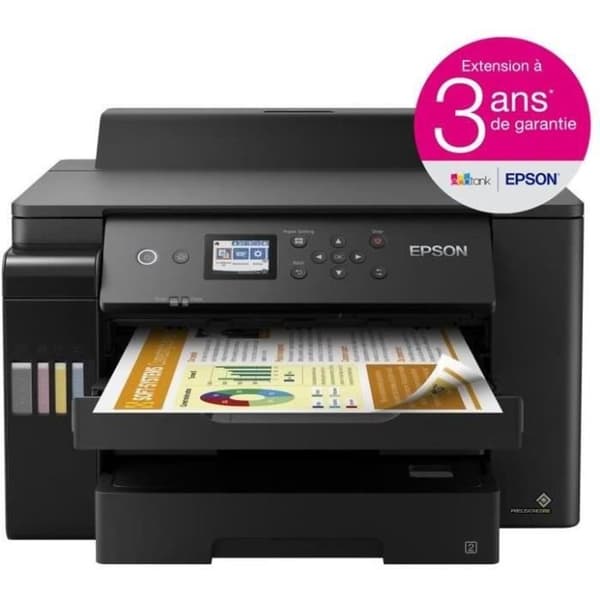 Monofunktionsskrivare - EPSON - Ecotank ET-16150 - Bläckstråleskrivare - A3 / A4 - Färg - Wi-Fi - C11CJ04401