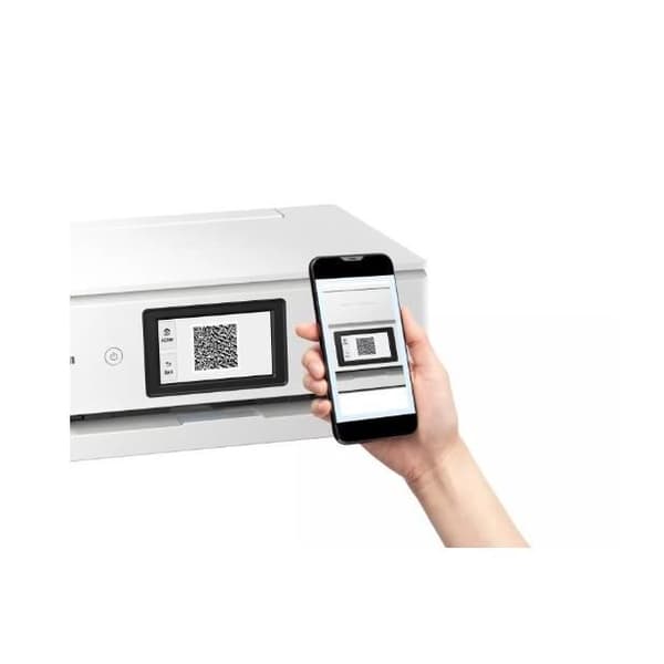 Multifunktionsskrivare - CANON - PIXMA TS8751 - Kapacitet 200 ark - 6 separata bläckpatroner - Färg - WIFI - Vit