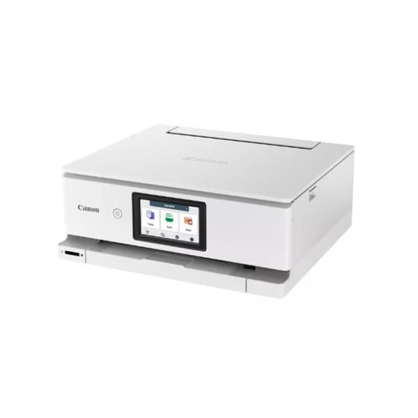 Multifunktionsskrivare - CANON - PIXMA TS8751 - Kapacitet 200 ark - 6 separata bläckpatroner - Färg - WIFI - Vit