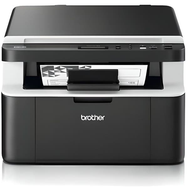 BROTHER DCP-1612W lasermonitoimitulostin - mustavalkoinen - Wi-Fi - A4-koko musta, Valkoinen
