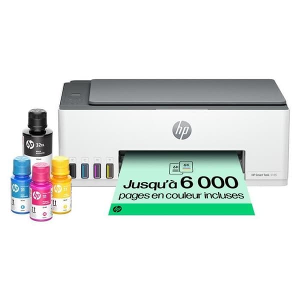 HP Smart Tank 5105 alt-i-en-printer med farveblæktank