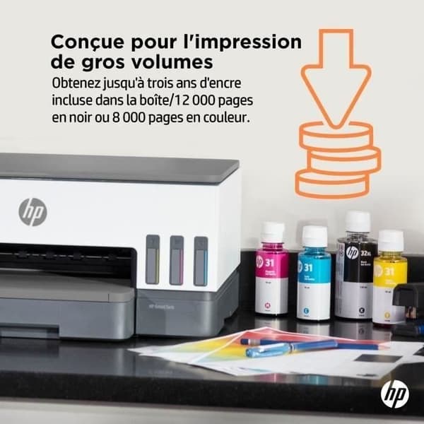 HP Smart Tank 7005 allt-i-ett-skrivare med färgbläckpatron