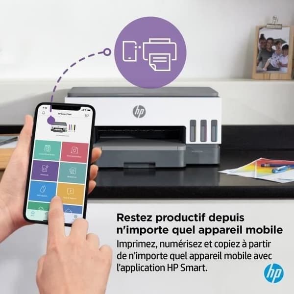 HP Smart Tank 7005 allt-i-ett-skrivare med färgbläckpatron