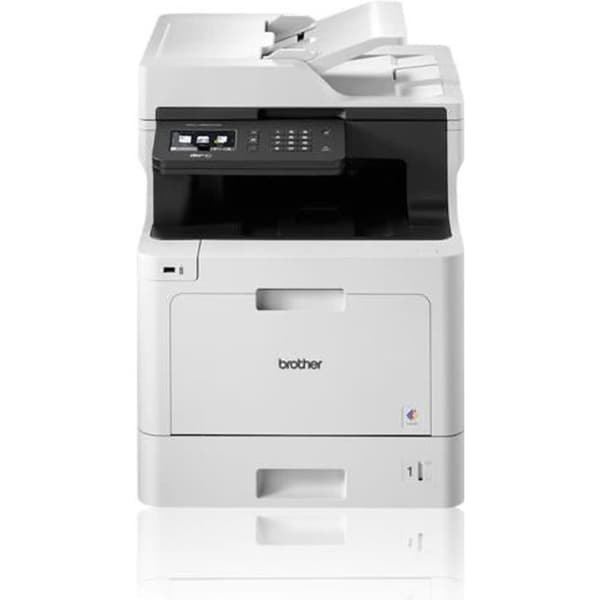 Brother MFCL8690CDWYY1 flerfunktionsskrivare 31 sid/min 256 Mb USB/Röd/Wifi+LPI laserfaxskrivare- USED