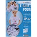 Miniatyrbild 1 av 2: Herma Tranp. T-shirt A4 p.Textil klar och vit, 20 ark 4525