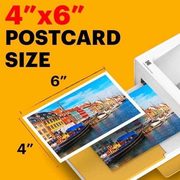 Fotoprinter - KODAK - PD460 - Bluetooth - Termisk sublimering - 10x15 cm