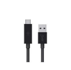Belkin USB 3.1 USB-C - USB A (3.1) -kaapeli, F2CU029BT1M-BLACK