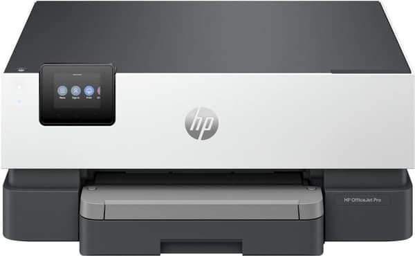 HP Officejet Pro 9110B printer, farve, hjemme og kontor, tosidet trådløs udskrivning, udskrivning fra telefon eller tablet, 5A0S3B#686