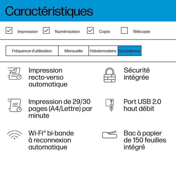 HP Laserjet M234dw multifunktionsskrivare laser svartvitt