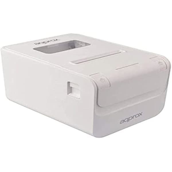 Cirka Pos80Amuse USB/Serial/ETH-skrivare. AUT., Vit