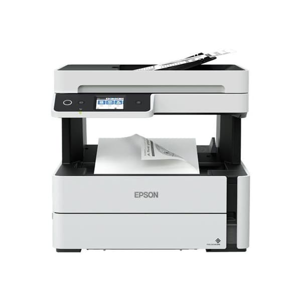 EPSON ET-M3180 Multifunktions bläckstråleskrivare - Monokrom - Svartvit kopiator/TelePrinting 39 Svart, Vit