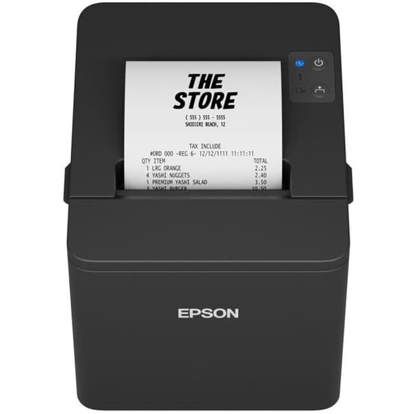 Epson TM-T20IV Termisk POS-skrivare kabelansluten 250mm/s USB Seriell 80mm Svart Svart