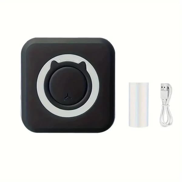 OBOSOE Mini Thermal Printer – Kannettava Bluetooth, USB-ladattava valokuville ja muistiinpanoille