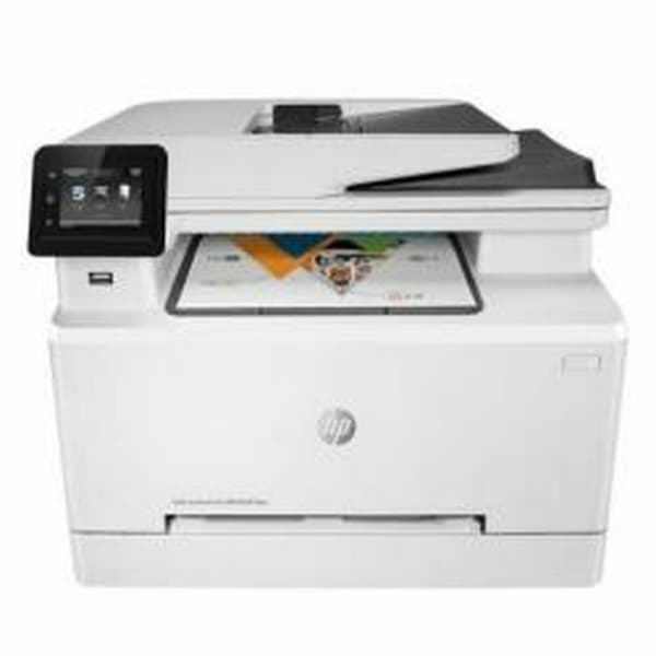 Laser Printer   Hewlett Packard M283fdw Hvid