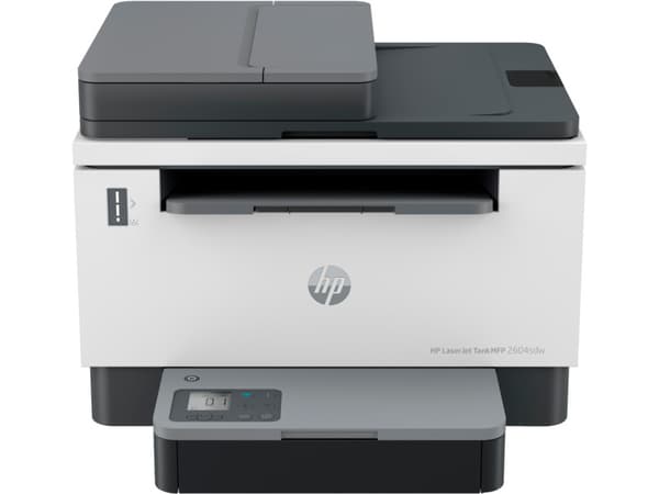 HP LaserJet Tank MFP 2604SDW PRNTR: CH 381V1A#BAZ Sort, Grå