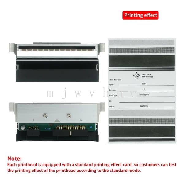 P1058930-009 Printhead, Kompatibel med Zebra ZT410, 203 dpi Opløsning, Helt Ny Stand
