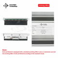 Miniatyrbillede 2 af 4: Termisk Print Hoved, 203 dpi Opløsning, Kompatibel med Zebra ZT210 ZT220 ZT230