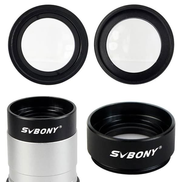 Svbony Barlow Lens 0,5X Focal Reducer M28x0,6 tråd för 1,25" 31,7 mm teleskopokular